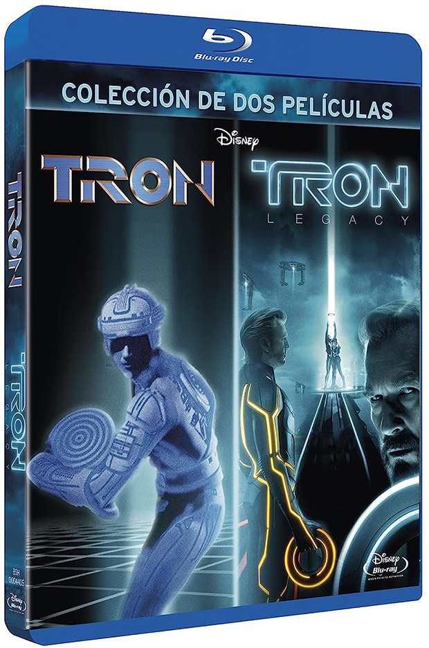 carátula Pack Tron + Tron Legacy Blu-ray 1