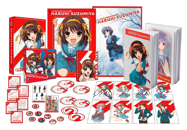 carátula La Melancolía de Haruhi Suzumiya - Edición Coleccionista Blu-ray 1