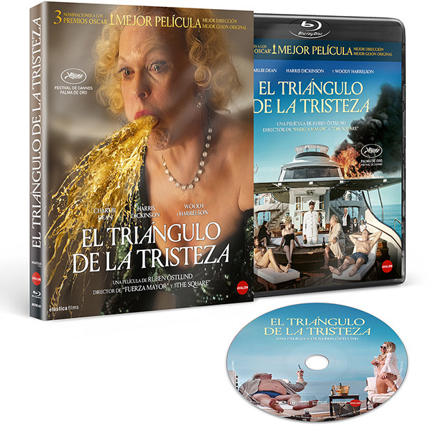 carátula El Triángulo de la Tristeza Blu-ray 1