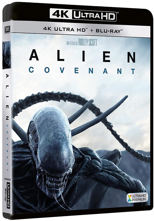 carátula Alien: Covenant Ultra HD Blu-ray 1