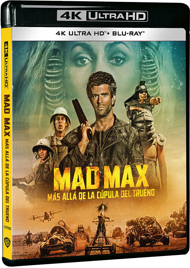 carátula Mad Max, Más allá de la Cúpula del Trueno - Edición Metálica Ultra HD Blu-ray 1