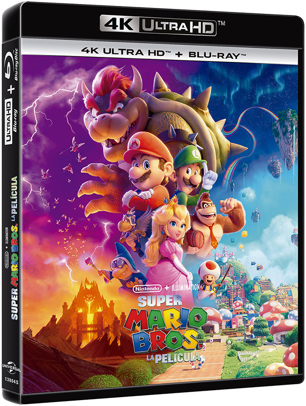 carátula Super Mario Bros: La Película Ultra HD Blu-ray 1