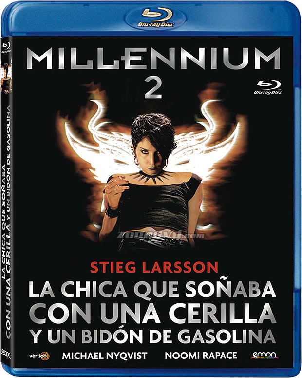 carátula Millennium 2: La Chica que Soñaba con una Cerilla y un Bidón de Gasolina Blu-ray 1