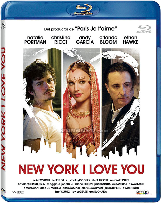 New York, I Love You Blu-ray