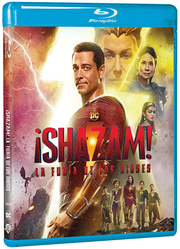 carátula ¡Shazam! La Furia de los Dioses Blu-ray 1