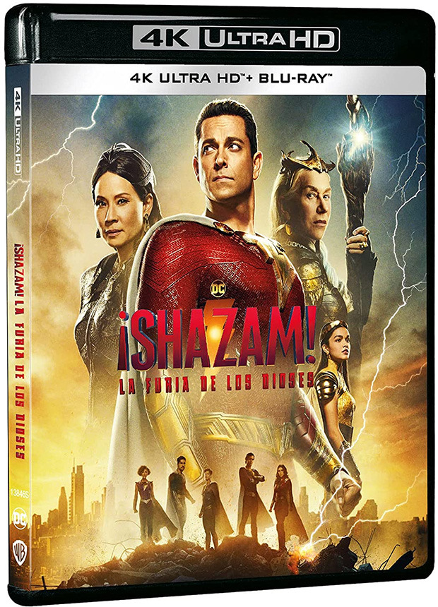 carátula ¡Shazam! La Furia de los Dioses Ultra HD Blu-ray 1