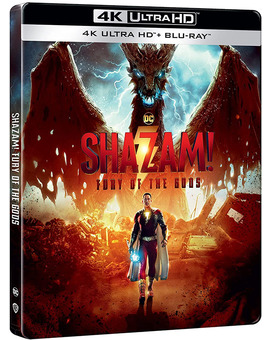 ¡Shazam! La Furia de los Dioses en Steelbook en UHD 4K