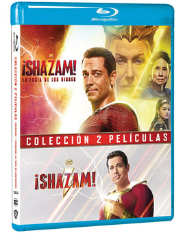 Pack ¡Shazam! + ¡Shazam! La Furia de los Dioses Blu-ray