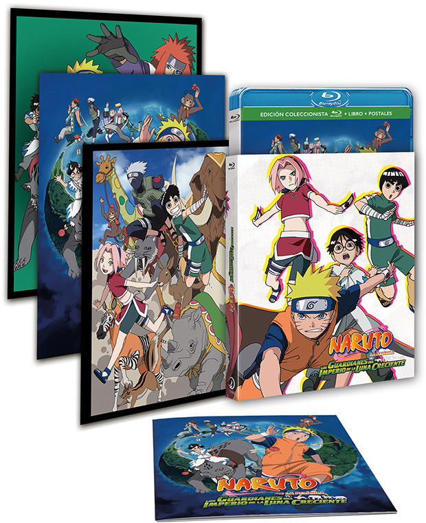 Naruto La Película - Los Guardianes del Imperio de la Luna Creciente Blu-ray