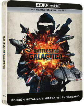 Battlestar Galactica en Steelbook en UHD 4K