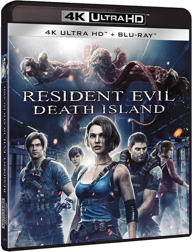 carátula Resident Evil: Death Island Ultra HD Blu-ray 1