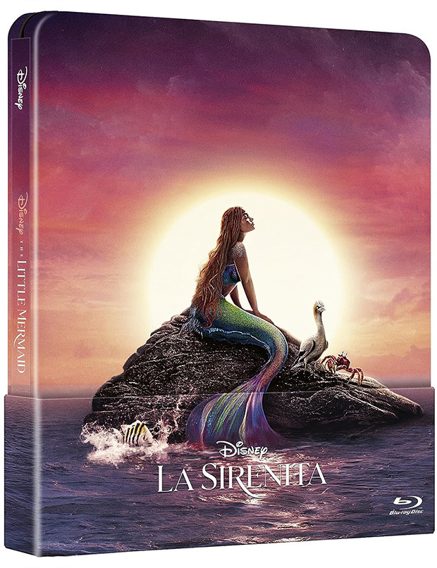 carátula La Sirenita - Edición Metálica Blu-ray 1