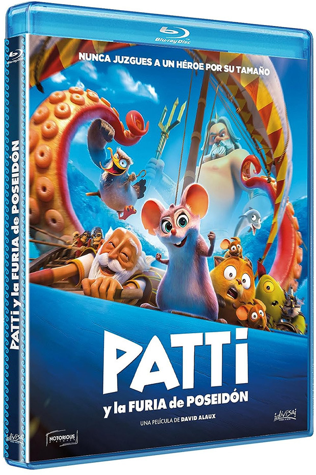 carátula Patti y La Furia de Poseidón Blu-ray 1