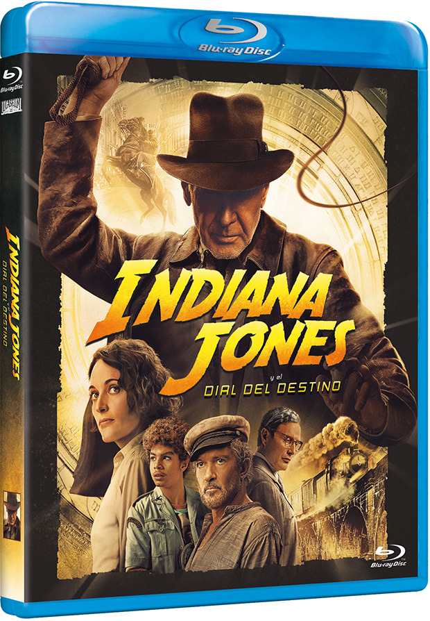 carátula Indiana Jones y el Dial del Destino Blu-ray 1
