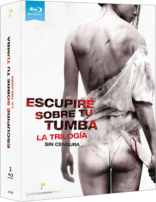 carátula Escupiré sobre tu Tumba - La Trilogía Blu-ray 1