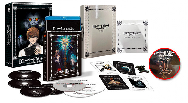 carátula Death Note - Serie Completa (Edición Coleccionista A4) Blu-ray 1