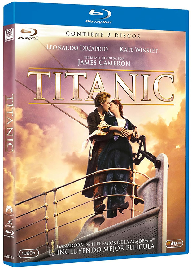 carátula Titanic Blu-ray 1