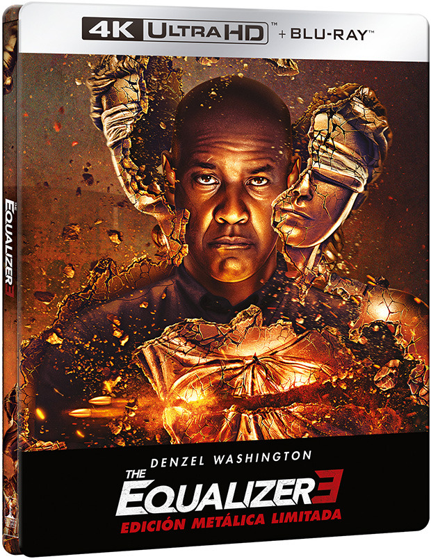 carátula The Equalizer 3 - Edición Metálica Ultra HD Blu-ray 1