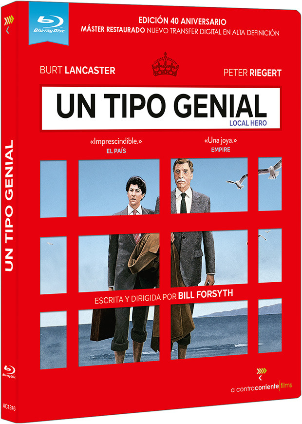 carátula Un Tipo Genial Blu-ray 1