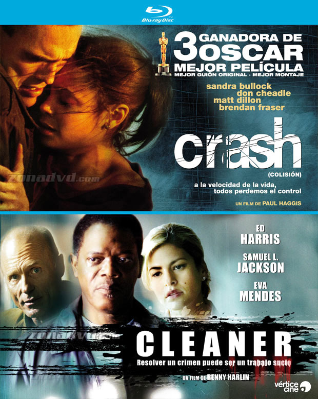 carátula Pack Crash + Cleaner Blu-ray 1