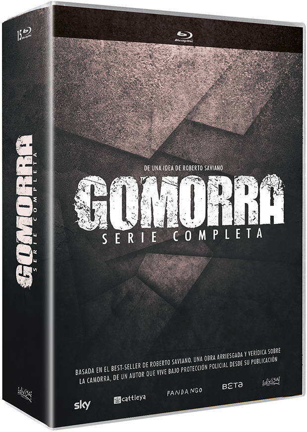 carátula Gomorra - Serie Completa Blu-ray 1
