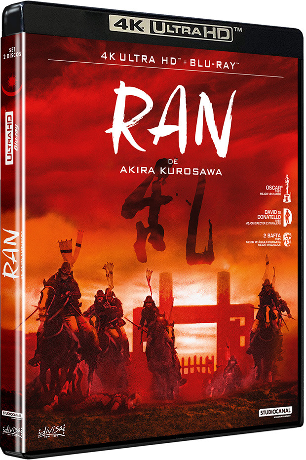carátula Ran Ultra HD Blu-ray 1