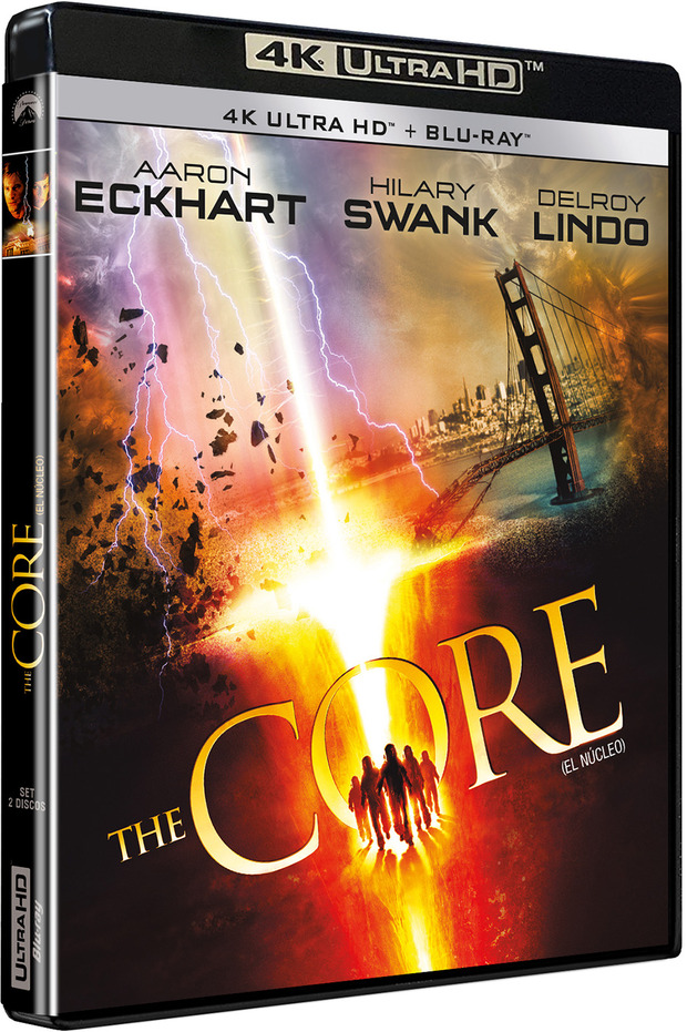 carátula The Core (El Núcleo) Ultra HD Blu-ray 1
