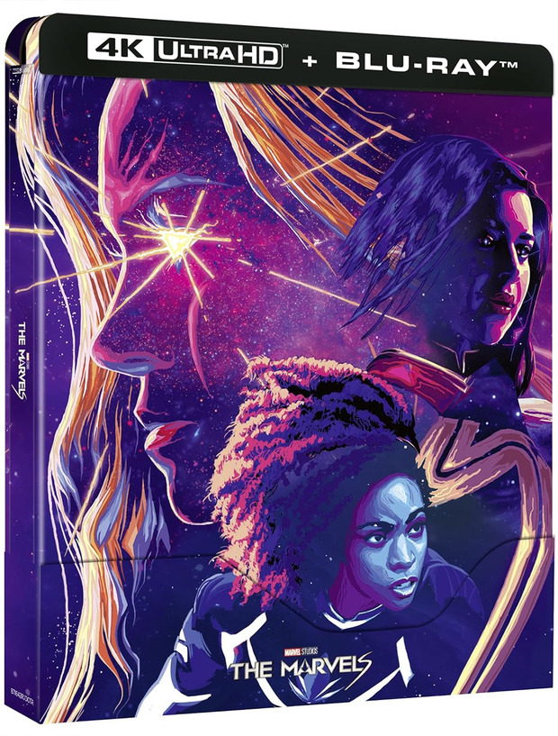 carátula The Marvels - Edición Metálica Ultra HD Blu-ray 1