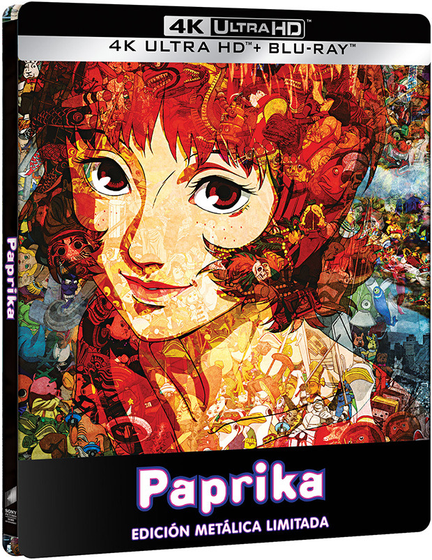 carátula Paprika: Detective de los Sueños - Edición Metálica Ultra HD Blu-ray 1