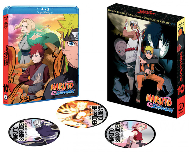 carátula Naruto Shippuden - Box 9 (Edición Coleccionista) Blu-ray 1