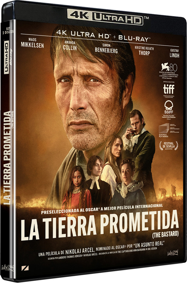 carátula La Tierra Prometida (The Bastard) Ultra HD Blu-ray 1