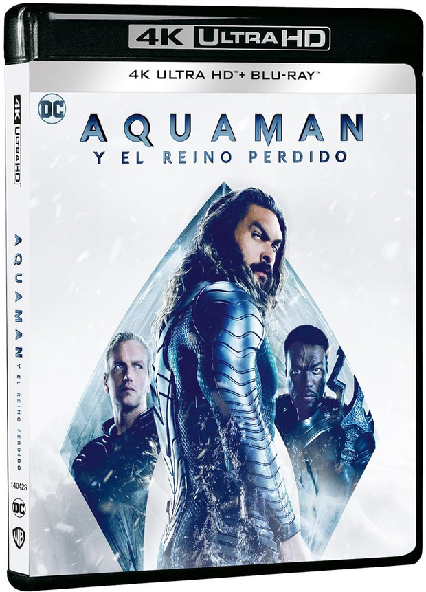 carátula Aquaman y el Reino Perdido Ultra HD Blu-ray 1