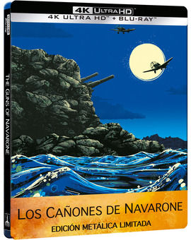 Los Cañones de Navarone en Steelbook en UHD 4K