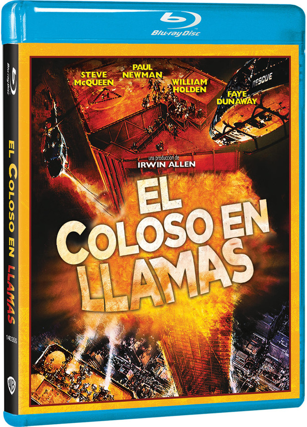 carátula El Coloso en Llamas Blu-ray 1
