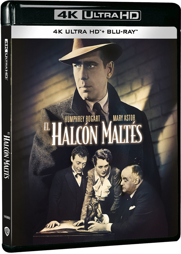 carátula El Halcón Maltés - Edición Metálica Ultra HD Blu-ray 1
