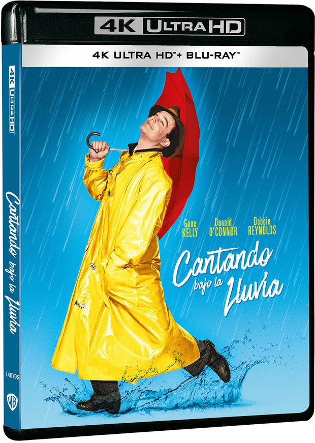 carátula Cantando Bajo la Lluvia - Edición Metálica Ultra HD Blu-ray 1