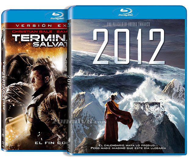 Pack 2012 + Terminator Salvation Blu-ray