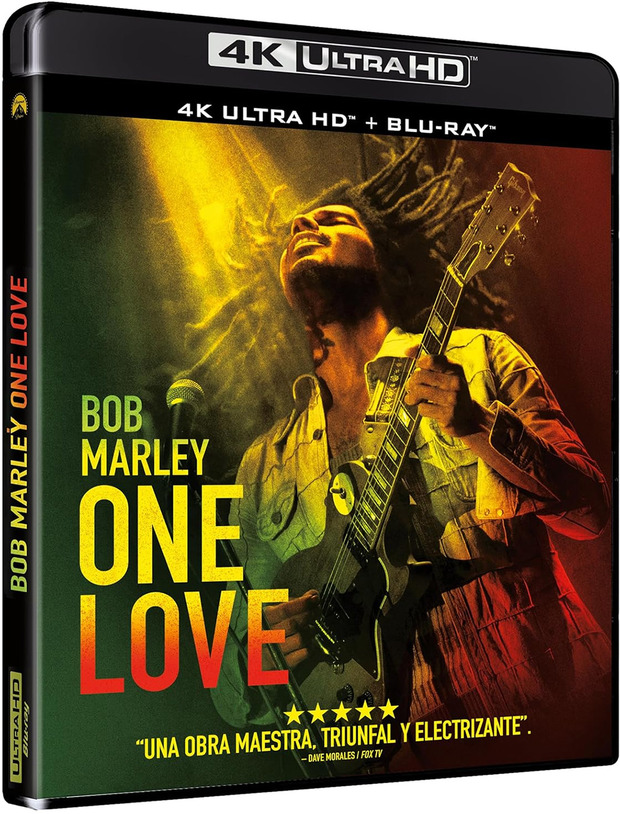 carátula Bob Marley: One Love Ultra HD Blu-ray 1