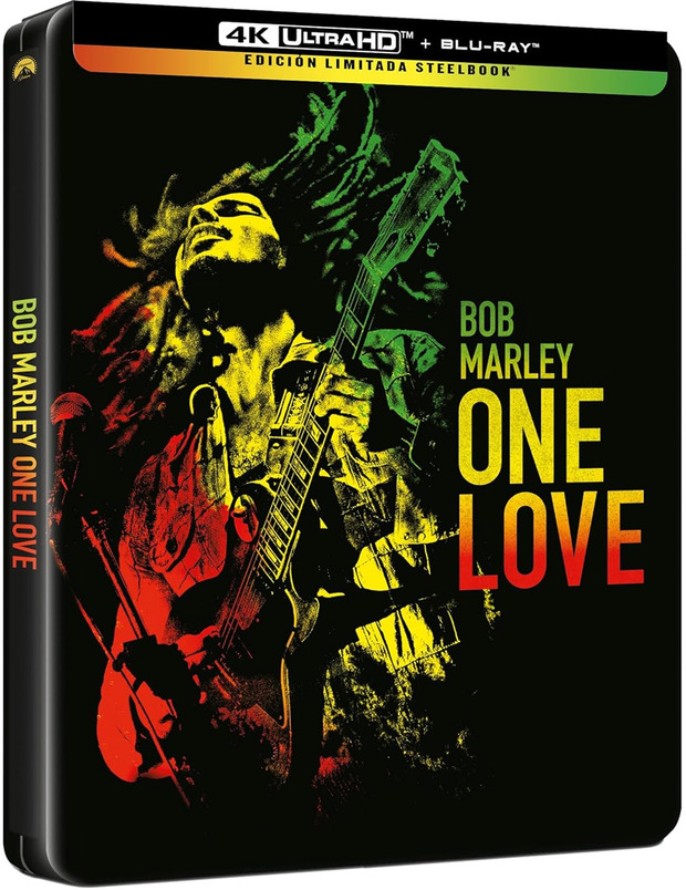 carátula Bob Marley: One Love - Edición Metálica Ultra HD Blu-ray 1