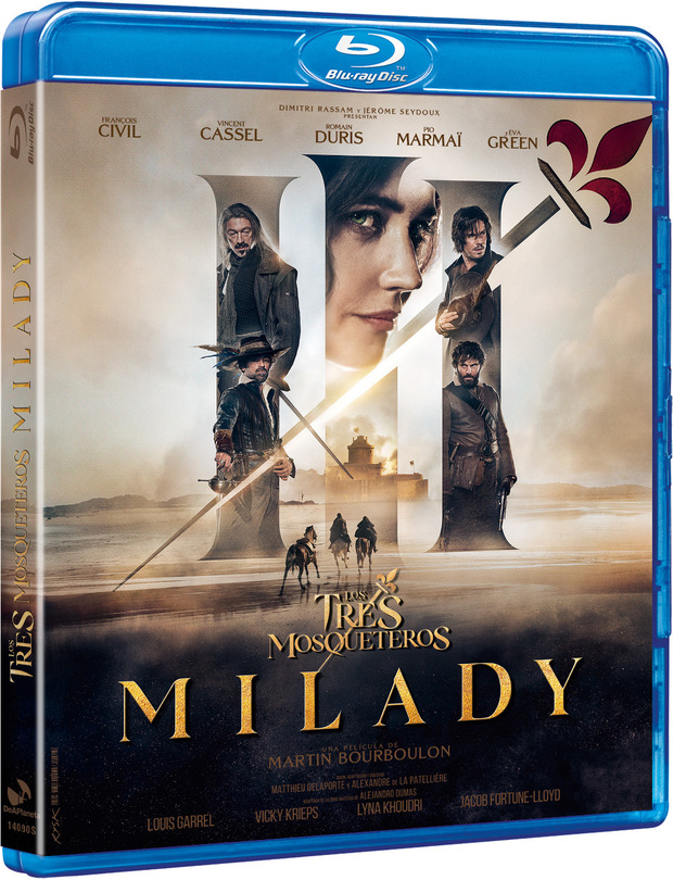 carátula Los Tres Mosqueteros: Milady Blu-ray 1