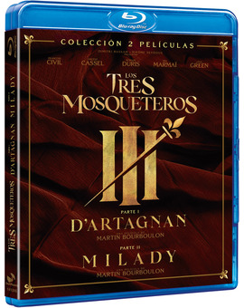 Pack Los Tres Mosqueteros I y II Blu-ray
