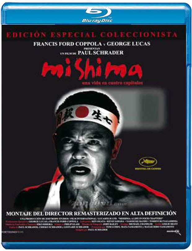 carátula Mishima, Una Vida en Cuatro Capítulos Blu-ray 0