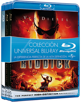 Pack Riddick + Pitch Black + Serenity Blu-ray