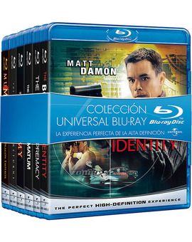 Pack Trilogía Momia + Trilogía Bourne Blu-ray