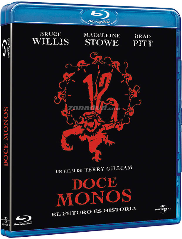carátula 12 Monos Blu-ray 1