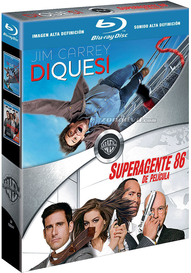 carátula Pack Di Que Sí + Superagente 86 Blu-ray 1