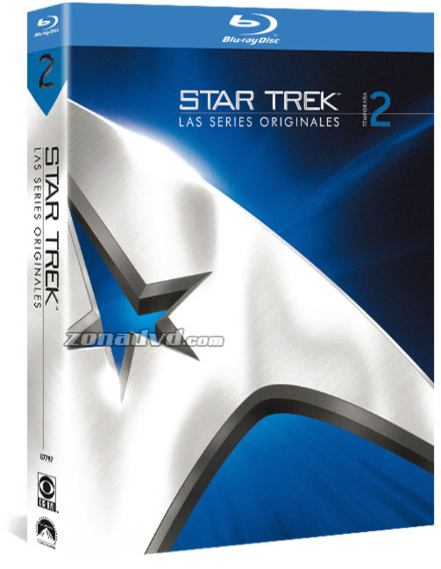 carátula Star Trek - La Serie Original Remasterizada - Segunda Temporada Blu-ray 1