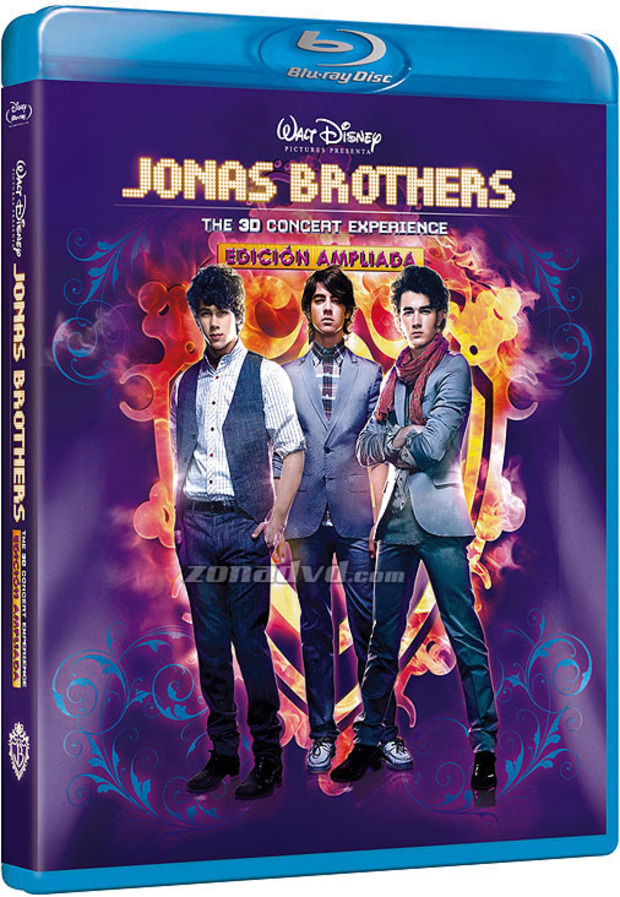carátula Jonas Brothers en Concierto Blu-ray 1