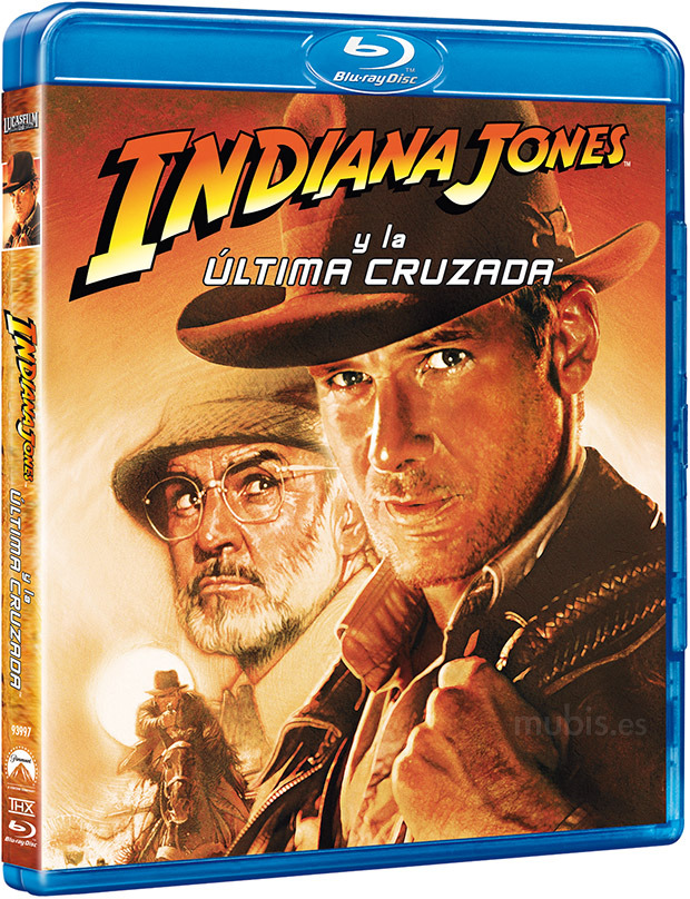carátula Indiana Jones y La Última Cruzada Blu-ray 1