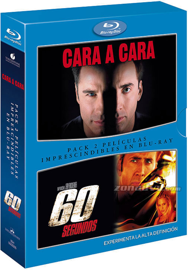 carátula Pack Cara a Cara + 60 Segundos Blu-ray 1